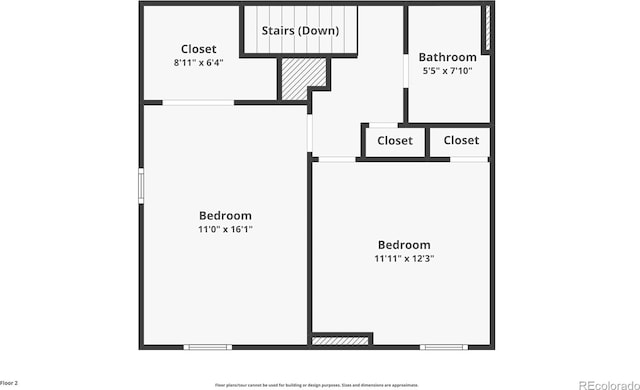 1344 Firefly Cir, Colorado Springs, CO 80916 - view of property floor plan