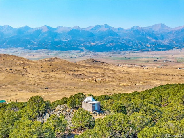 view of mountain feature