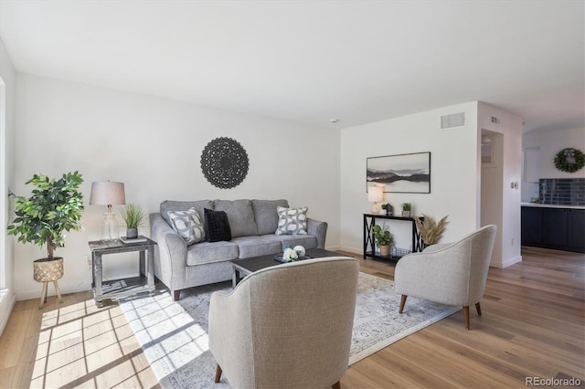 3855 S Monaco St Unit 182, Denver, CO 80237 - living area with light wood finished floors and baseboards