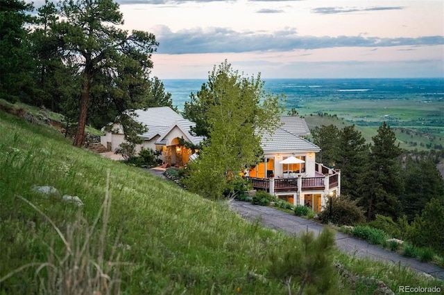 1426 Rembrandt Rd, Boulder, CO 80302 - view from above of property