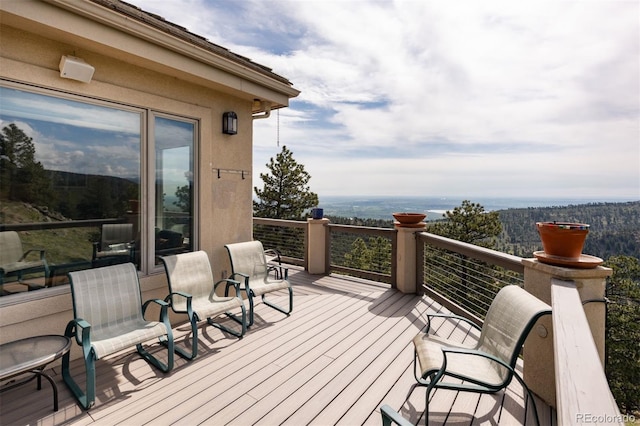 1426 Rembrandt Rd, Boulder, CO 80302 - view of wooden deck