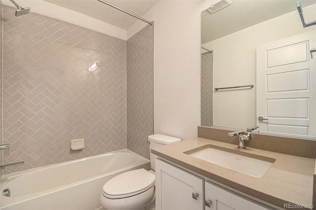 2032 S Holly St Unit 3, Denver, CO 80222 - full bathroom with vanity and bathtub / shower combination