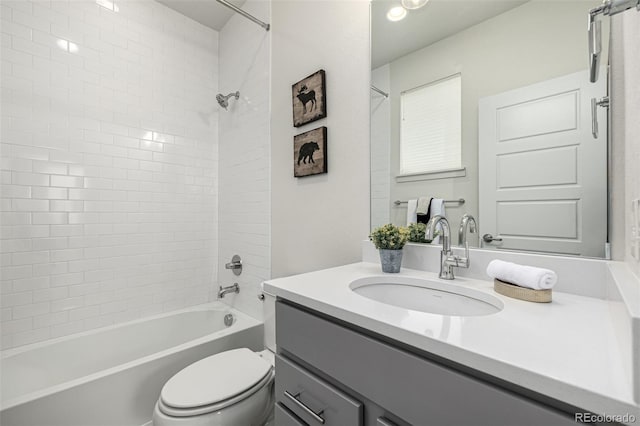 2052 Alcott Way, Broomfield, CO 80023 - bathroom featuring vanity, toilet, and  shower combination
