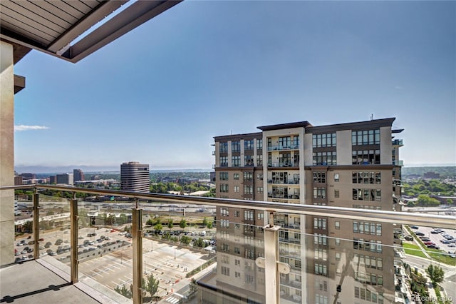 5455 Landmark Pl Unit 1403, Greenwood Village, CO 80111 - balcony featuring a city view