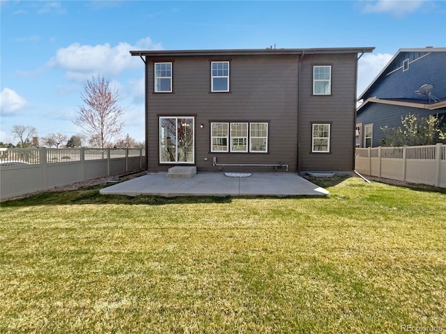 1826 Sunshine Ave, Longmont, CO 80504 - rear view of house with a patio