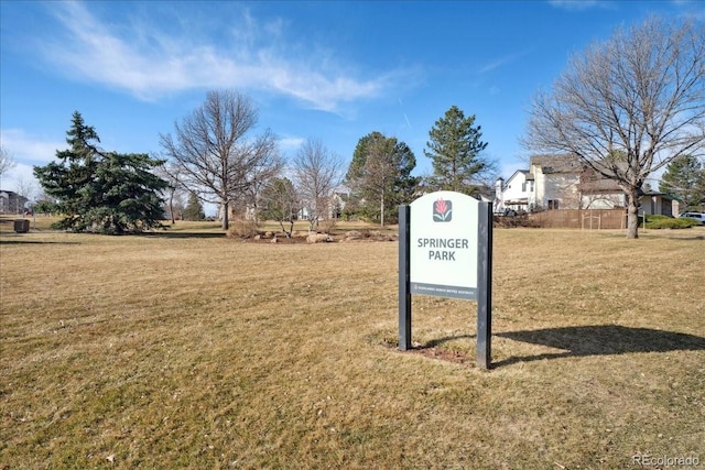 exterior space featuring a lawn