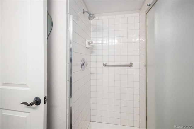 2882 W Long Cir Unit H, Littleton, CO 80120 - bathroom with a stall shower
