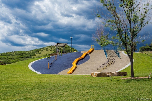 4488 Larksong Pl, Castle Rock, CO 80109 - view of property's community with a yard
