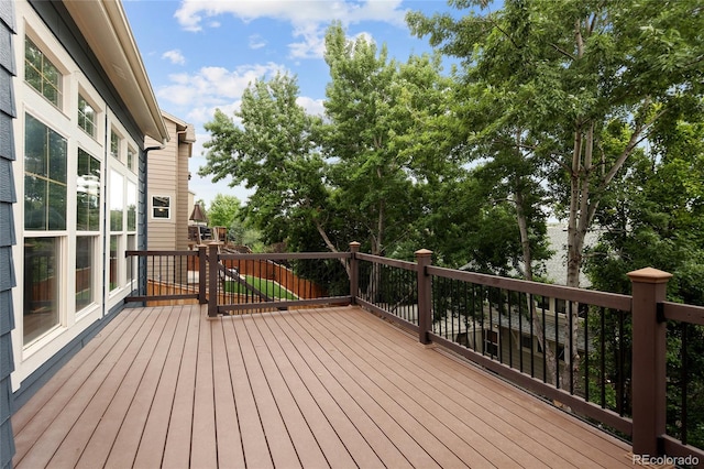 4488 Larksong Pl, Castle Rock, CO 80109 - view of wooden terrace