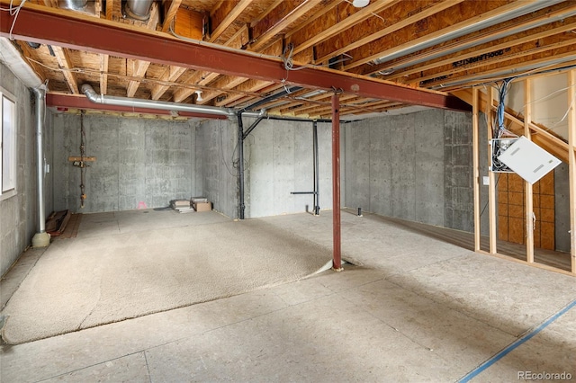 4488 Larksong Pl, Castle Rock, CO 80109 - view of unfinished basement