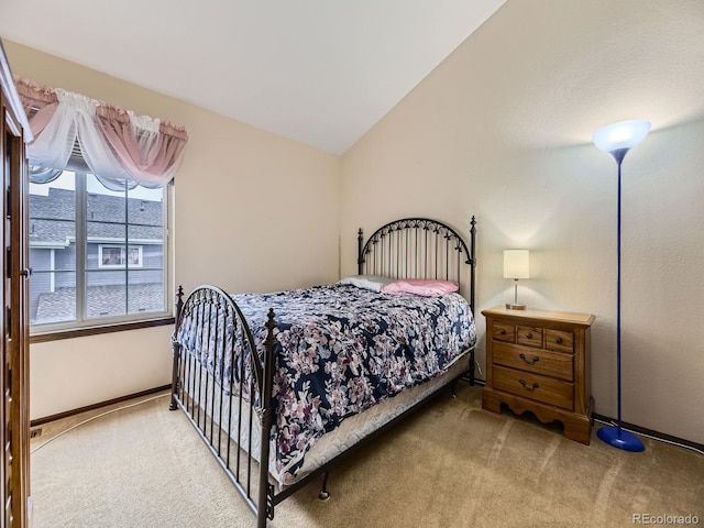 15035 E Grand Ave, Aurora, CO 80015 - bedroom featuring carpet floors and lofted ceiling