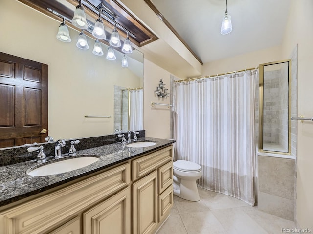 15035 E Grand Ave, Aurora, CO 80015 - full bath featuring tile patterned flooring and double vanity