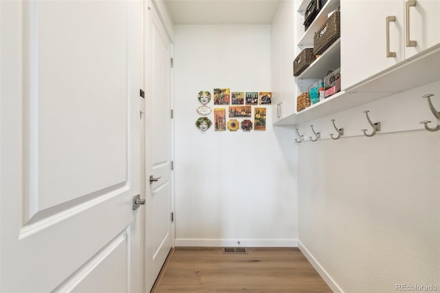 3251 Virga Loop, Colorado Springs, CO 80904 - mudroom with light wood-type flooring and baseboards