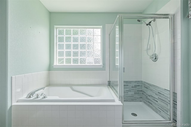 903 Cameron Dr, Severance, CO 80550 - full bathroom with a stall shower and a garden tub