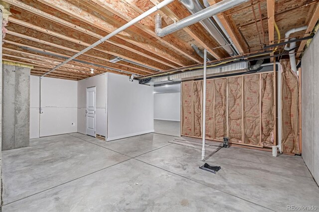 903 Cameron Dr, Severance, CO 80550 - view of unfinished basement