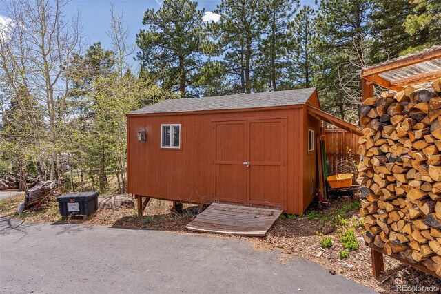 29 Cedar Ln, Bailey, CO 80421 - view of shed