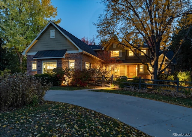 view of front of house