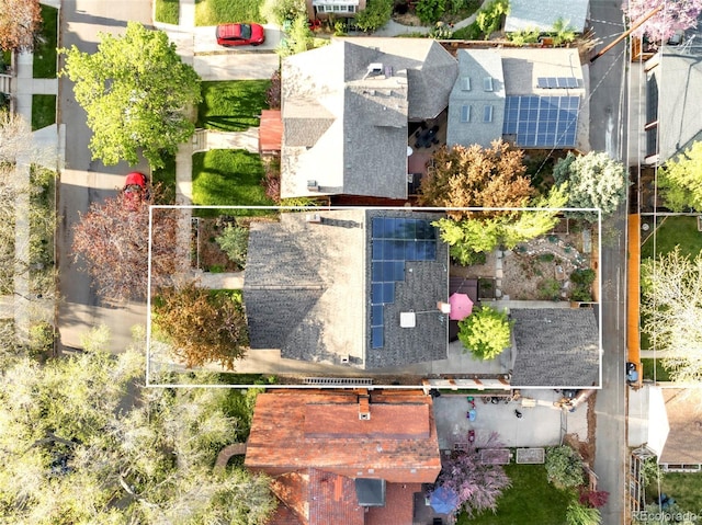 730 Cook St, Denver, CO 80206 - drone / aerial view