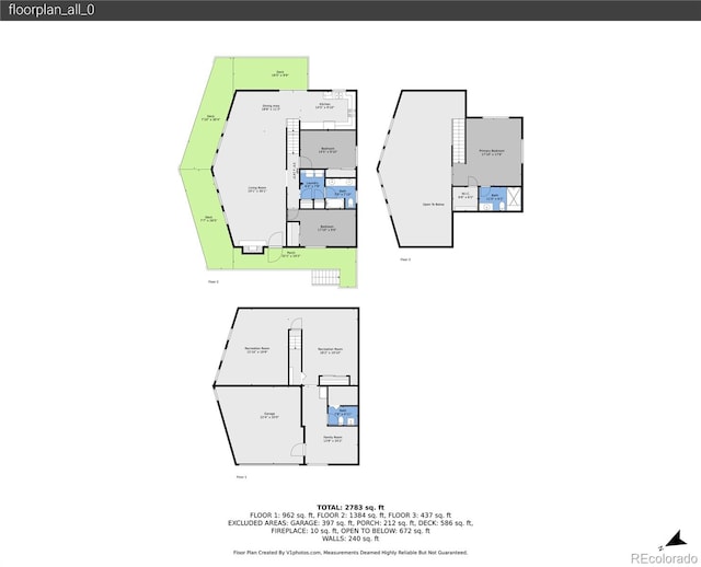 11333 Conifer Mountain Rd, Conifer, CO 80433 - view of floor plan / room layout