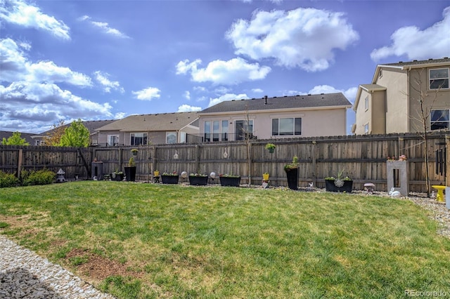 2742 Show Hunter Way, Colorado Springs, CO 80922 - view of yard featuring a residential view