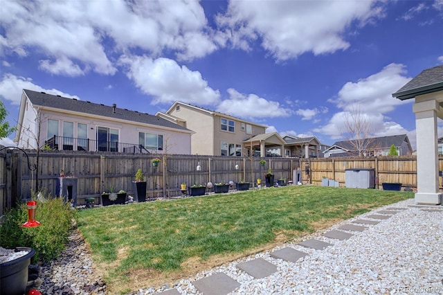 2742 Show Hunter Way, Colorado Springs, CO 80922 - view of yard featuring a residential view
