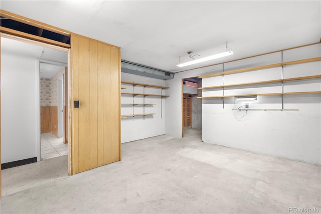 7135 S Sherman St, Centennial, CO 80122 - finished below grade area with wood walls