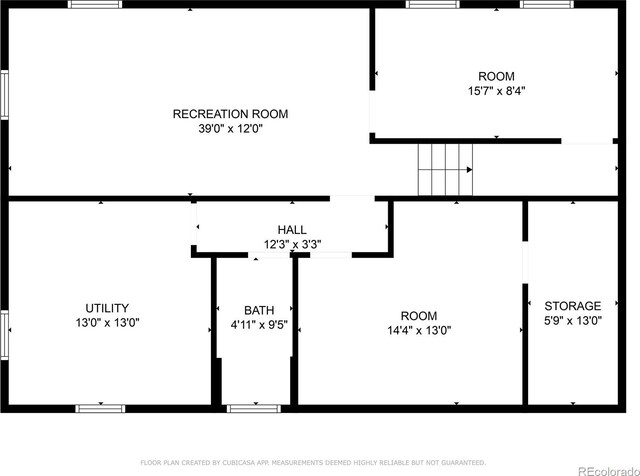 7135 S Sherman St, Centennial, CO 80122 - view of room layout