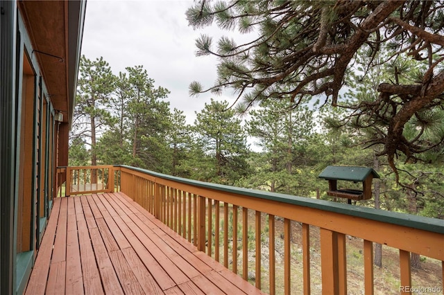 917 Bluebird Ln, Bailey, CO 80421 - view of deck