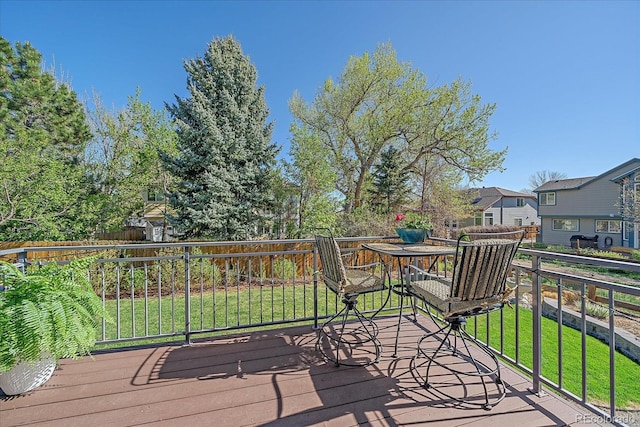 10127 W 100th Ct, Westminster, CO 80021 - view of wooden terrace