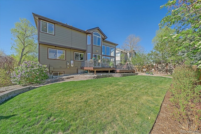10127 W 100th Ct, Westminster, CO 80021 - rear view of property featuring a deck