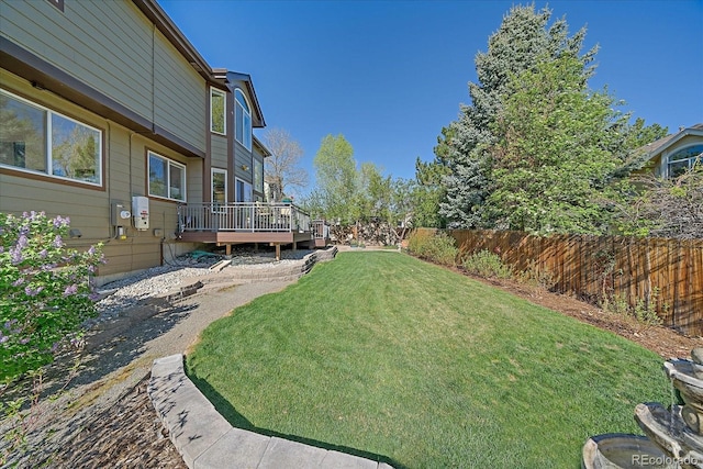 10127 W 100th Ct, Westminster, CO 80021 - view of yard with a deck