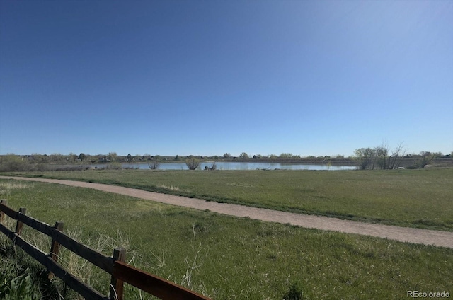 10127 W 100th Ct, Westminster, CO 80021 - view of yard featuring a rural view and a water view