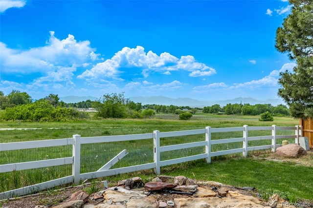 1588 W 111th Ave, Northglenn, CO 80234 - view of yard featuring a mountain view and a view of countryside