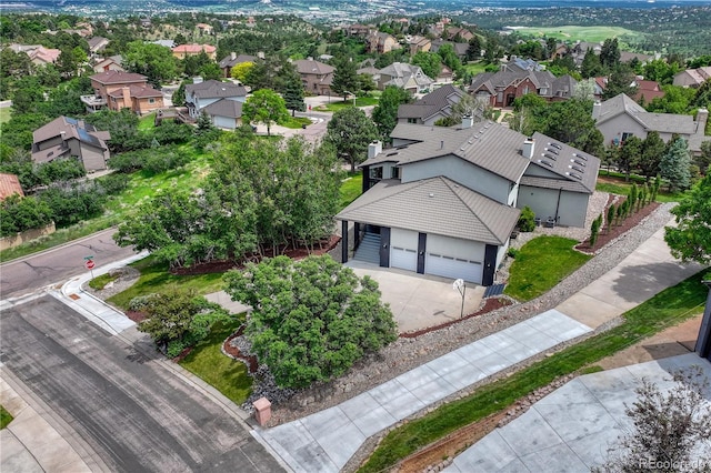 1915 Hunters Point Ln, Colorado Springs, CO 80919 - aerial perspective of suburban area