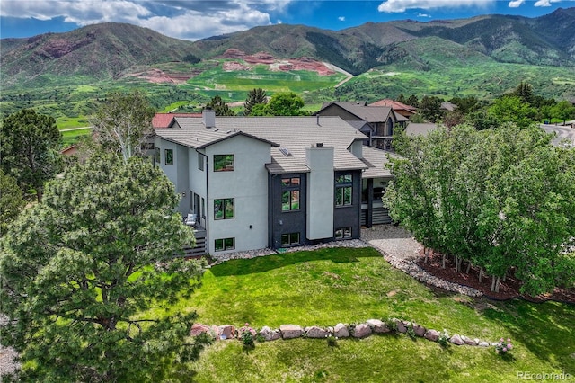 1915 Hunters Point Ln, Colorado Springs, CO 80919 - view of mountain backdrop
