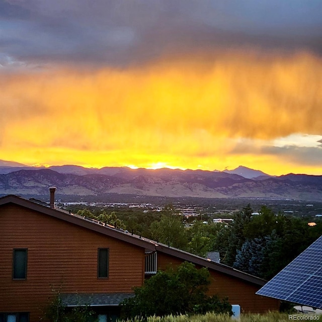 1069 Crestmoor Dr, Boulder, CO 80303 - view of mountain backdrop