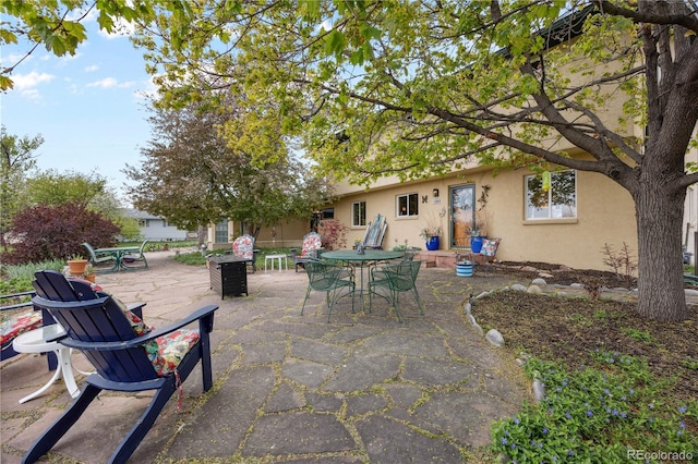 1069 Crestmoor Dr, Boulder, CO 80303 - view of patio with outdoor dining space