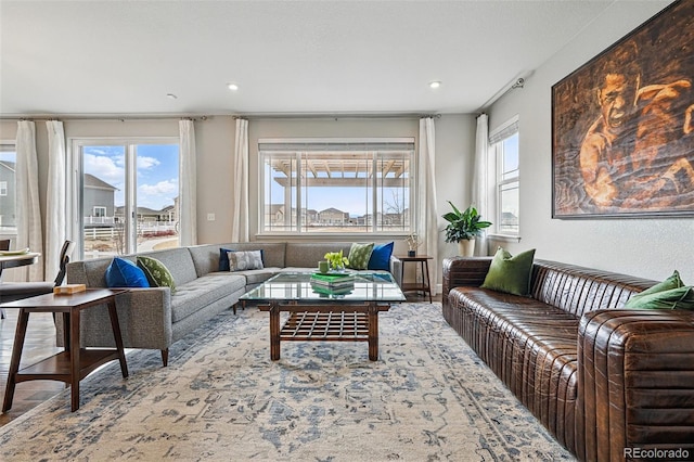 view of living room