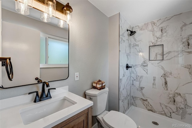 4660 E Briarwood Pl, Centennial, CO 80122 - full bath with vanity and a marble finish shower