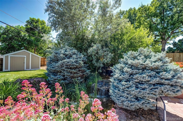 4660 E Briarwood Pl, Centennial, CO 80122 - view of yard with a storage unit