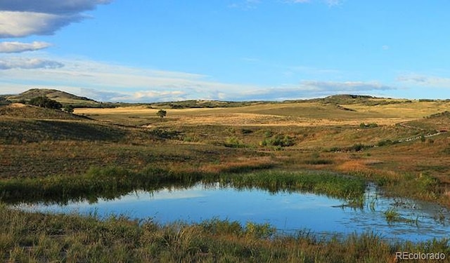 view of water feature