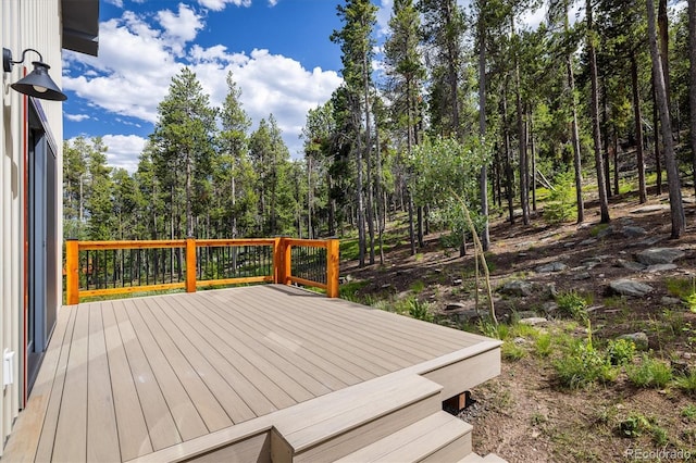713 Rudi Ln, Golden, CO 80403 - view of deck