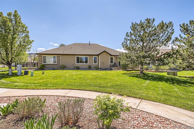 6114 Salvia Ln, Arvada, CO 80403 - single story home with a front yard