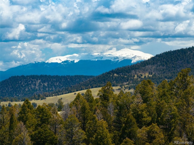 view of mountain feature