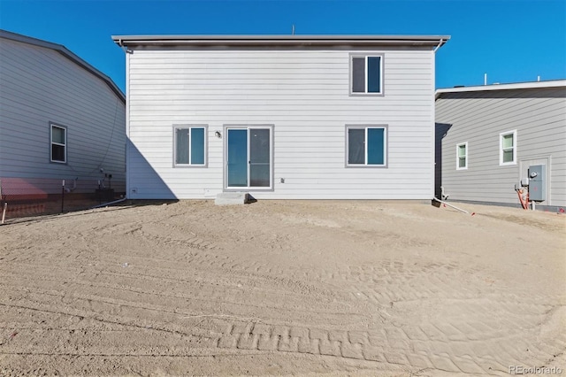 view of rear view of house