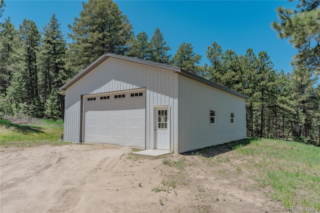 19745 Hopi Pines Grv, Peyton, CO 80831 - view of detached garage