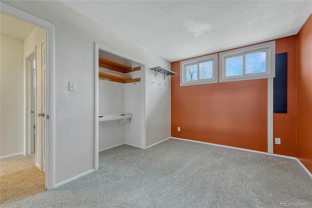 1906 S Vrain St, Denver, CO 80219 - unfurnished bedroom with carpet flooring, baseboards, and a closet