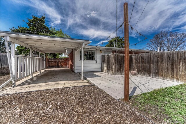 1906 S Vrain St, Denver, CO 80219 - view of patio featuring fence