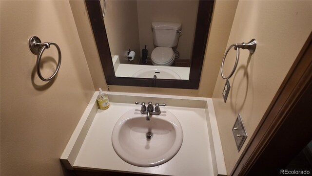 16639 E Berry Ln, Centennial, CO 80015 - bathroom with toilet and vanity