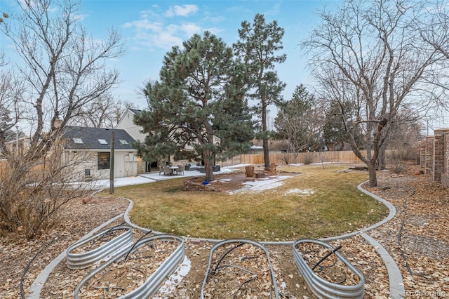 11861 E Yale Ct, Aurora, CO 80014 - view of yard featuring a patio